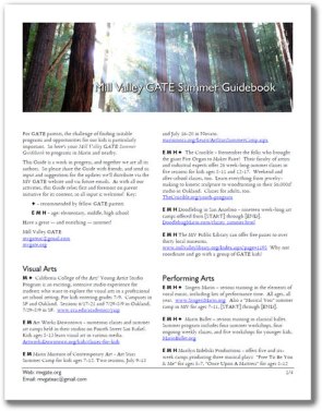 Cover of Summer Guidebook