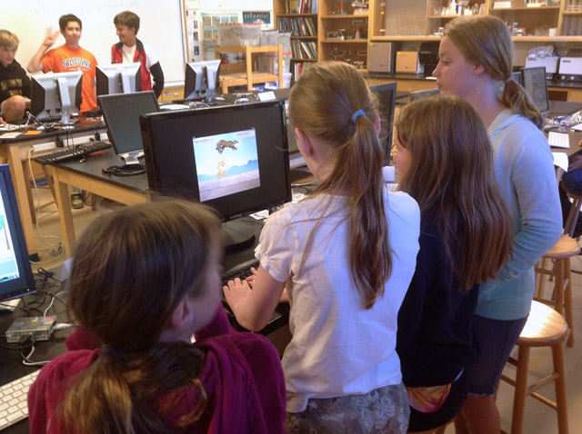 Day One of Hacker's Camp: the computers are done, now the campers program animated games